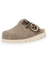 HALLE TAUPE D'TORRES, ZAPATILLAS ANATÓMICAS SEÑORA DE INVIERNO EN PIEL IN & OUT