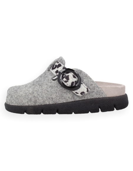 ALINA GREY D'TORRES® - LADIES' ANATOMIC FELT CLOG IN & OUT