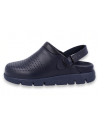 Blue Leather NUBE Back Strap Healthcare Clog | NubeFit™ | D'Torres®
