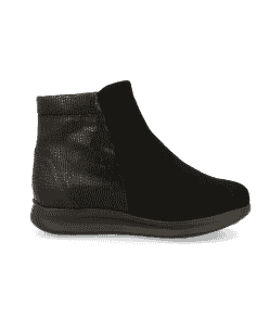 Botín Señora Cómodo Piel NubeFit™ Horma K – FREDA 26 Negro 2