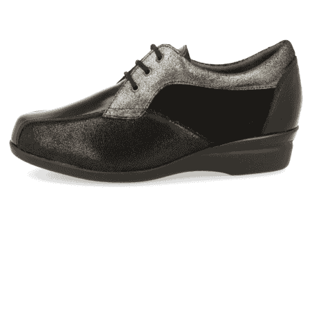 ZAPATO CÓMODO SEÑORA, GENEVE E2 Negro