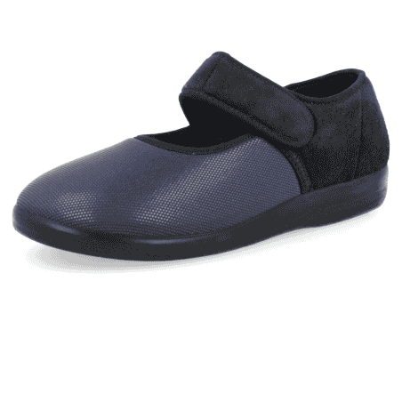 ZAPATOS SEÑORA PIES DELICADOS, Azul MARSI 04 - Tejido y licra, para pies  delicados.