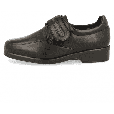 ZAPATO ORTOPEDICO ANCHO ESPECIAL COMODÓN 11 01 Negro