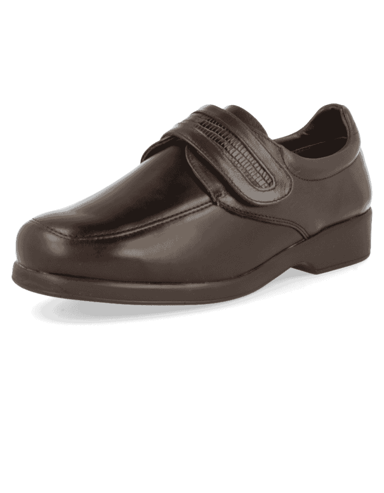 ZAPATO SEÑORA PIE DIABÉTICO COMODÓN 11 02 Marrón