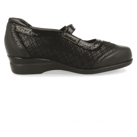 COMFORT WOMEN SHOES, VELEZ E1 BLACK