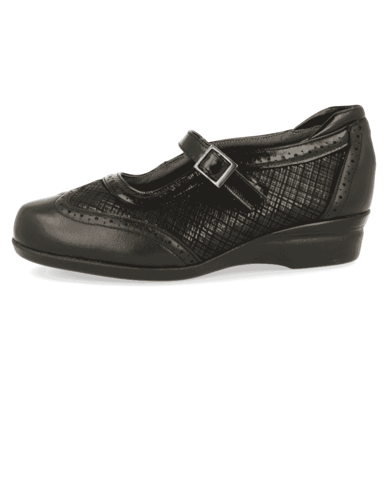 ZAPATO CÓMODO SEÑORA, VELEZ E1 Negro